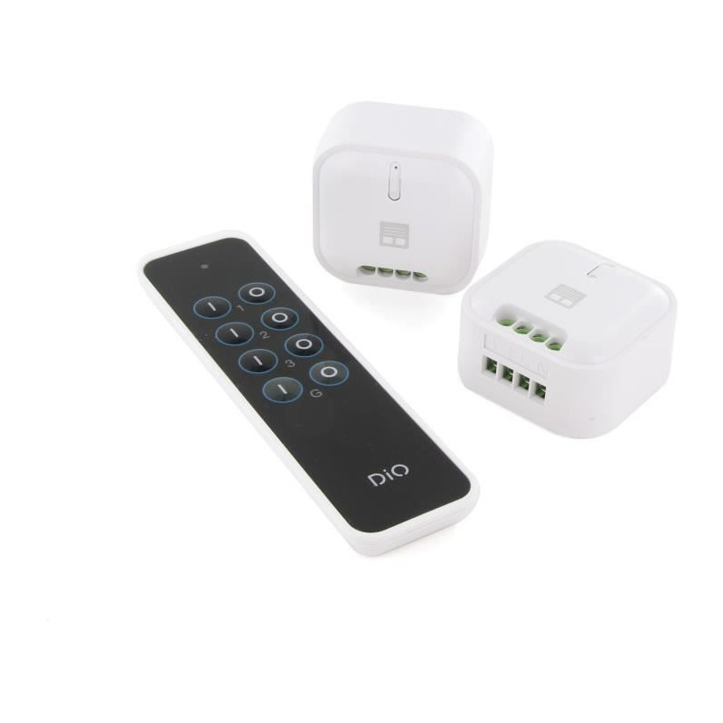 Kit 2 modules pour volet et télécommande - DIO CONNECTED HOME - 54852 - DiO 1.0