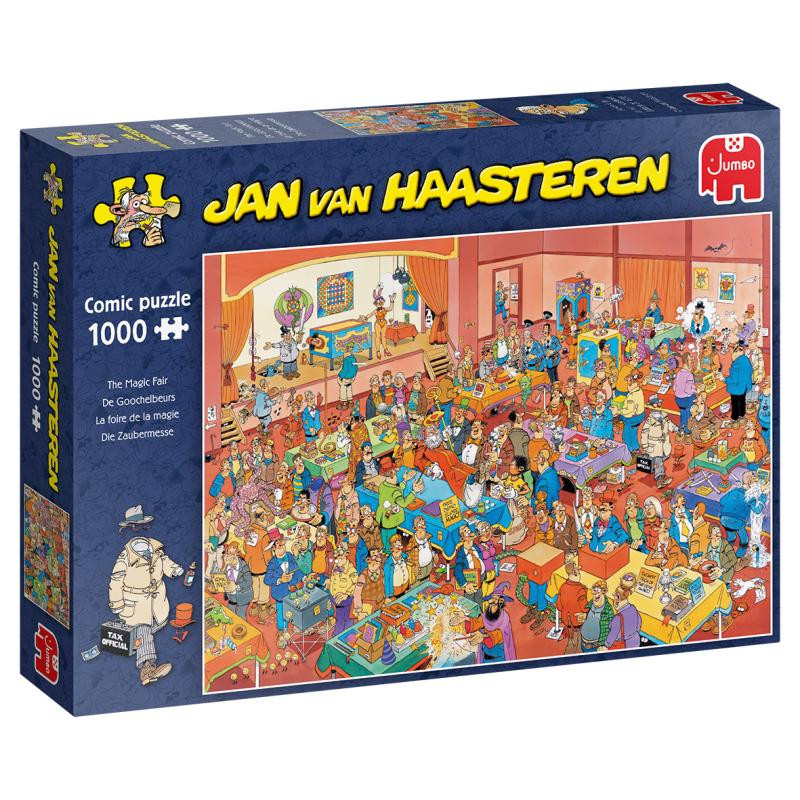 Jumbo Jan van Haasteren Die Zauberer Messe 1000 Teile Puzzle (19072)