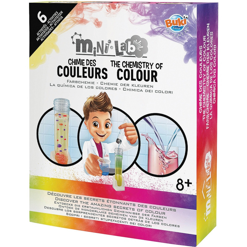 MINI LAB CHIMIE DES COULEURS BUKI BUI3013