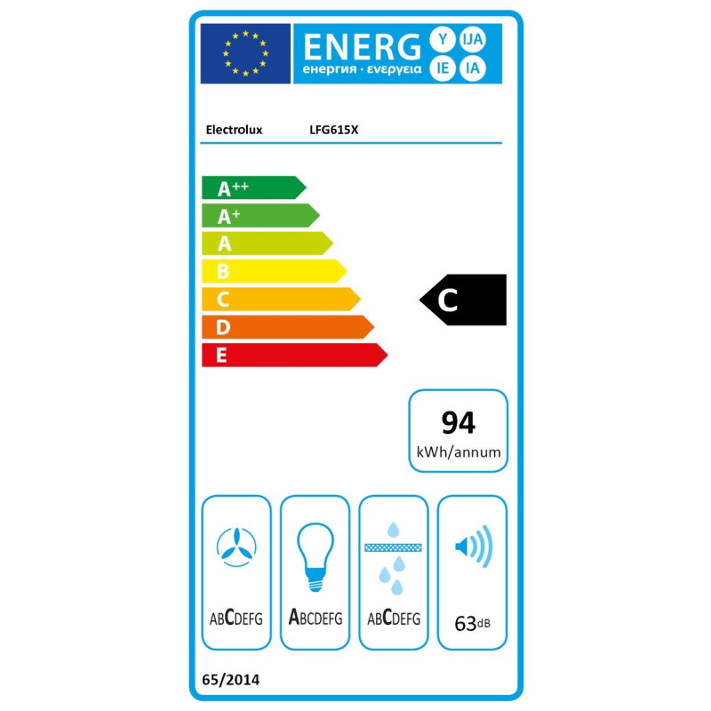 Groupe filtrant ELECTROLUX LFG 615 X -  46dB - 600m3/h