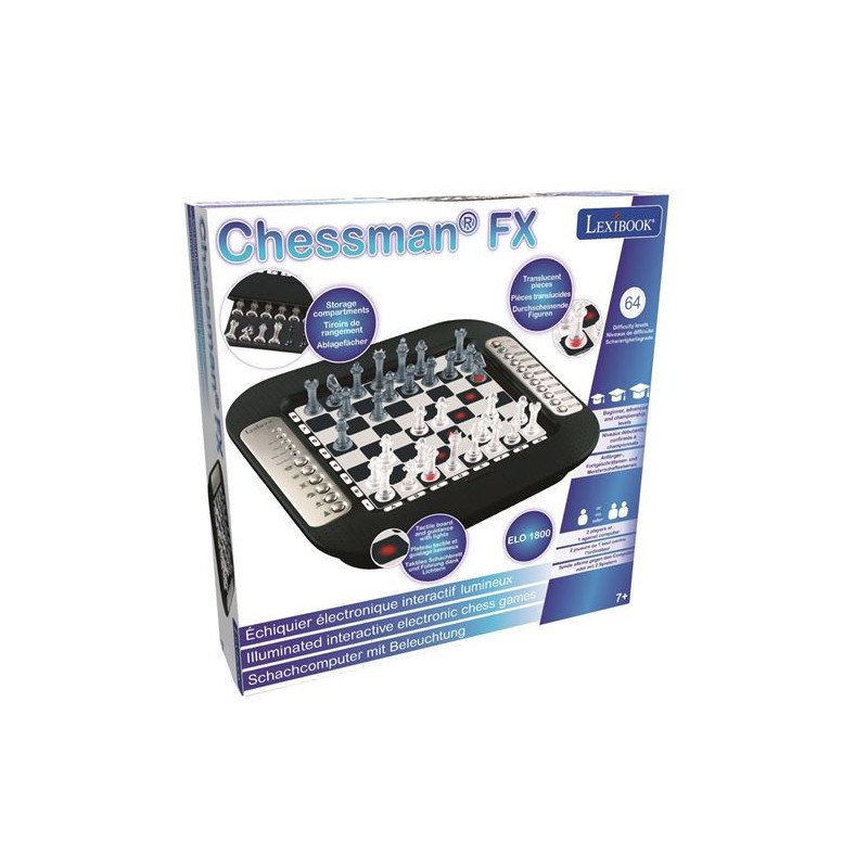 Jeu d échecs électronique Lexibook ChessMan®FX