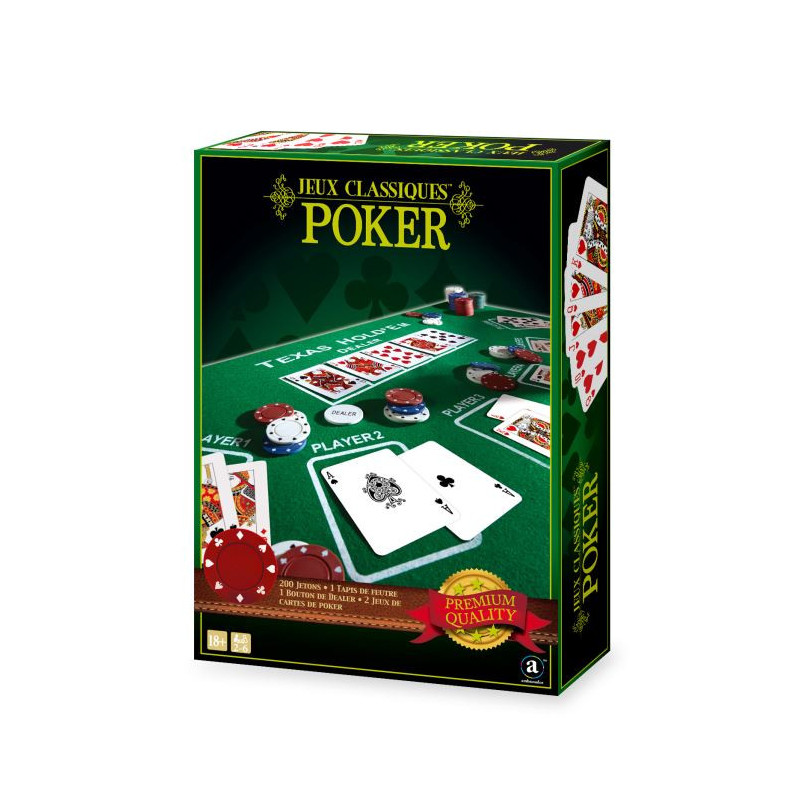 Jeu classique Poker Exclusivité Fnac