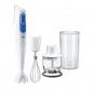 BRAUN Mixeur plongeant avec hachoir Omelette - MQ3025WH - Blanc et Bleu