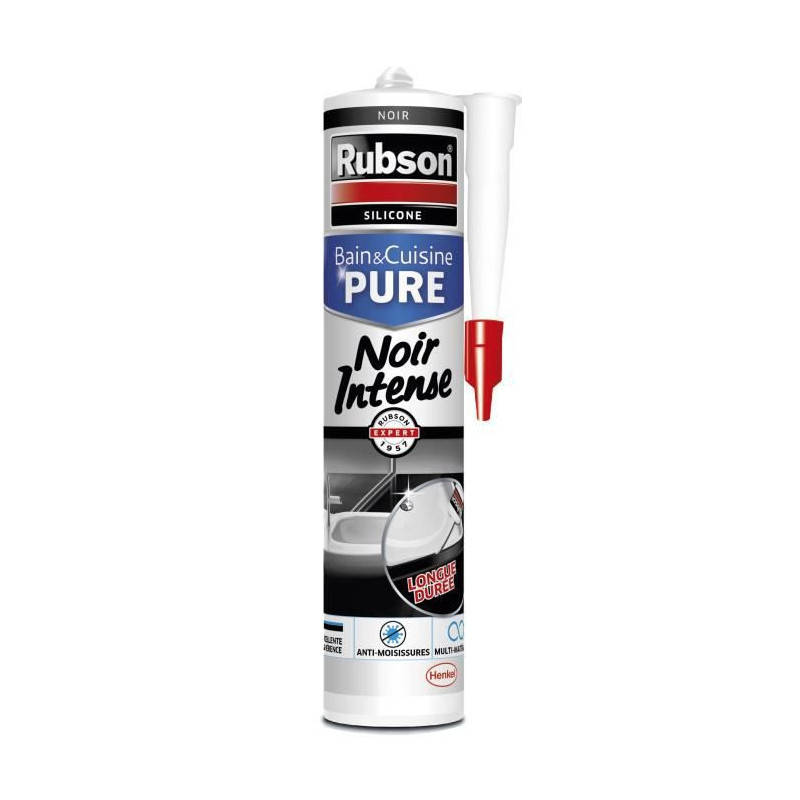 Mastic noir intense Bain et Cuisine - 280ml - RUBSON