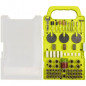 RYOBI Kit de 115 accessoires pour multitool RAKRT155