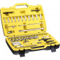 STANLEY FATMAX COFFRET DE DOUILLES  1/4  +  1/2  - JEU DE 81 PCS - FATMAX