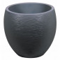 EDA Pot rond Graphit O50cm - Contenance 46L - Gris anthracite