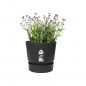 ELHO Pot de fleurs rond Greenville 40 - Exterieur - O 39 x H 36,8 cm - Vivre noir