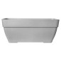 ELHO Bac a terrasse Vibia 80 - Gris beton vivant - Exterieur - L 34,2 x W 77,4 x H 33,2 cm