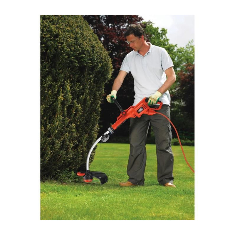 BLACK+DECKER Coupe Bordures electrique 33cm 800W GL8033