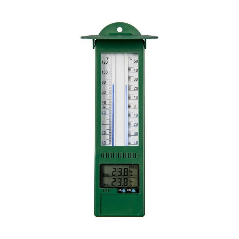 Nature Thermometre numerique min-max dexterieur 9,5x2,5x24 cm