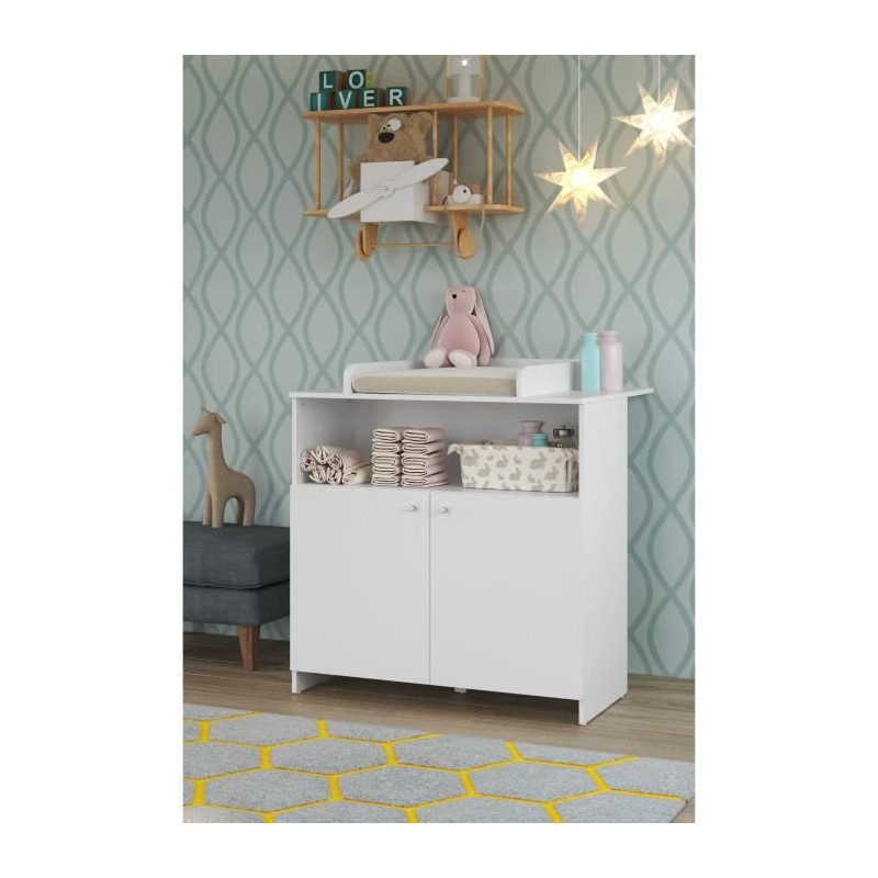 TREND TEAM OLIVIA SONOMA Chambre bébé complete : lit 70*140cm +