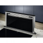 Hotte ascenseur ELECTROLUX LFD619Y Breeze - L 90 cm - Noir - Evacuation / Recyclage - 700 m3/h - 67 dB - 3 vitesses + 1 intensiv