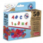 JEUJURA Coffret 50 Lettres Majuscules, Chiffres Et Signes