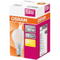 OSRAM Ampoule LED Standard verre depoli 7W60 E27 chaud