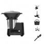 Robot cuiseur multifonction Compact MOULINEX Clickchef HF456810 - Noir - 5 Programmes Auto - 32 fonctions - Balance integree