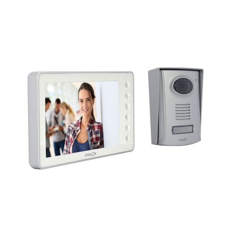 CHACON Videophone 2 fils 7 - Blanc