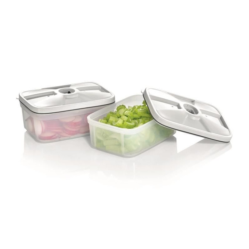 Genius Ideas® GI-127101: Set of 2 Clever Tray Fresh Keeping System 