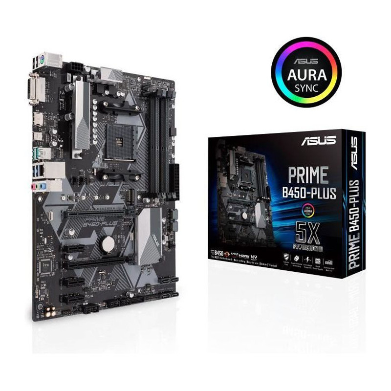 Carte Mere ASUS PRIME B450-PLUS - AM4