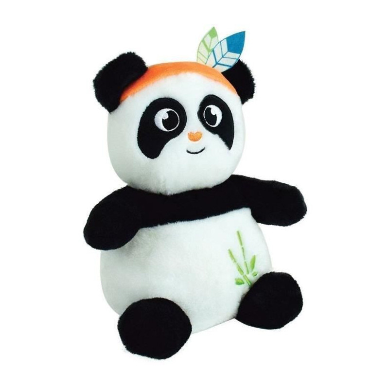 INDIAN PANDA Peluche bouillotte +/- 21 cm