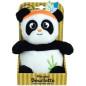 INDIAN PANDA Peluche bouillotte +/- 21 cm