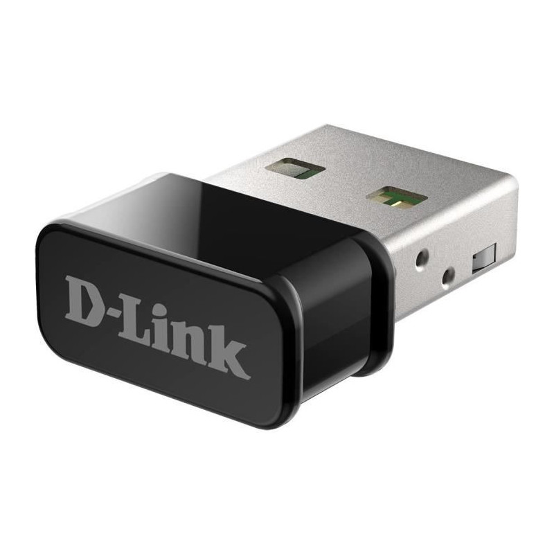 D-Link DWA-181 Adaptateur Nano USB Wireless AC1300 MU-MIMO Dual-Band - Debit jusqua 1300Mbps - 802.11 a/b/g/n/ac Wave 2