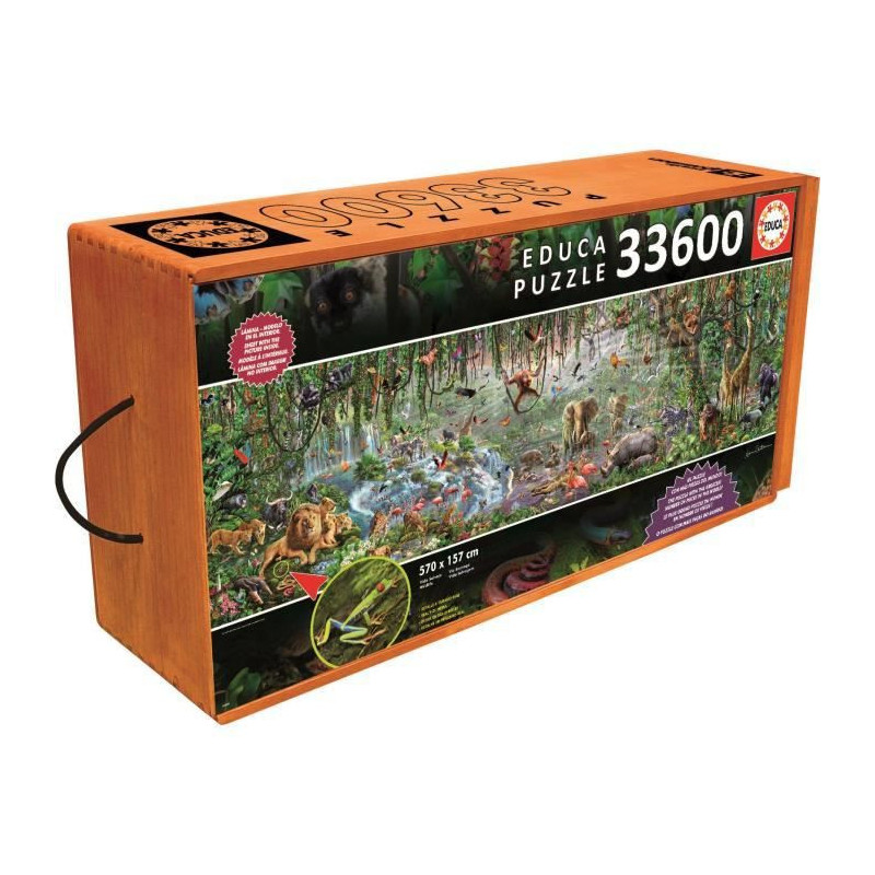 EDUCA Puzzle La Vie Sauvage 33600 Pieces