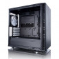 FRACTAL DESIGN BOITIER PC Define Mini C - Moyen Tour - Noir - Format Micro ATX FD-CA-DEF-MINI-C-BK