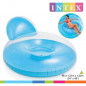 INTEX Fauteuil De Piscine Gonflable Adulte Glossy 137 x 122 Cm couleur aleatoire