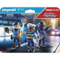 PLAYMOBIL - 70669 - Police Equipe de policiers