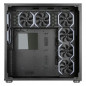 ABKONCORE BOITIER PC R780 Sync - retro eclairage RGB - Noir - Verre trempe - Format E-ATX ABKO-RMS-780-SYNC