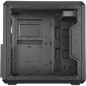 COOLER MASTER LTD BOITIER PC Q500L - Gaming - 2xFiltres Magnetiques - Noir - Verre trempe - Format ATX MCB-Q500L-KANN-S00