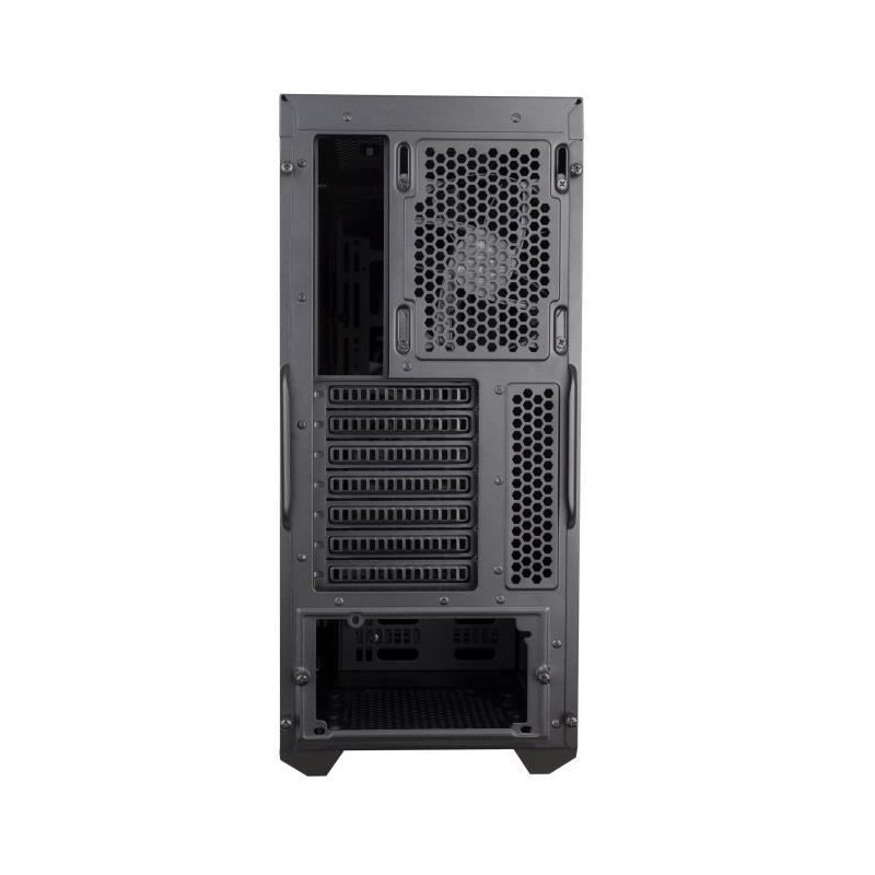 COOLER MASTER LTD BOITIER PC MasterBox K500L - avec RED LED fan - Noir - Verre trempe - Format ATX MCB-K500L-KANN-S00