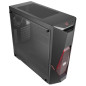 COOLER MASTER LTD BOITIER PC MasterBox K500L - avec RED LED fan - Noir - Verre trempe - Format ATX MCB-K500L-KANN-S00