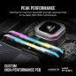 CORSAIR Memoire PC DDR4 - VENGEANCE RGB PRO SL 32Go 2x16Go - 3200Mhz - CAS 16 Optimized for AMD Ryzen - Black CMH32GX4M2Z3200C16