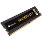 CORSAIR Memoire PC RAM - ValueSelect - 4Go 1x4Go - 2400MHz - DDR4 - CAS 16 CMV4GX4M1A2400C16