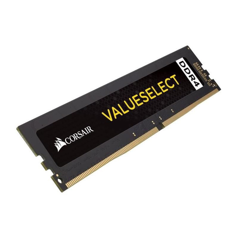 CORSAIR Memoire PC DDR4 - 8 Go 1 x 8 Go - 2666MHz - CAS 18 CMV8GX4M1A2666C18