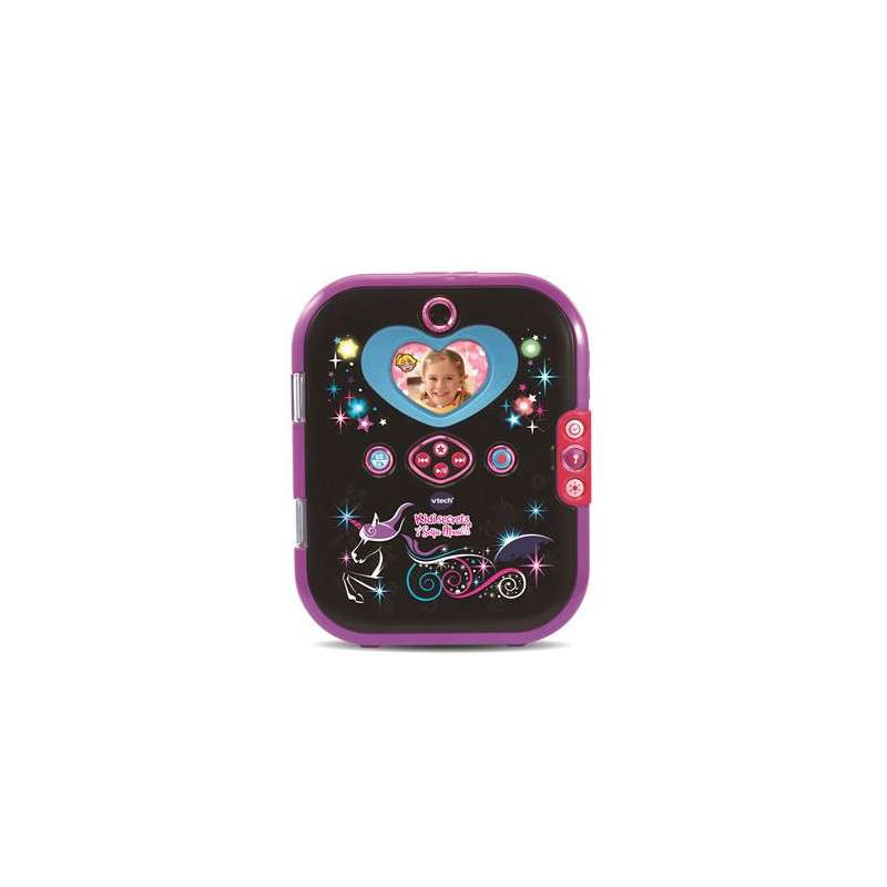 Journal intime électronique Vtech Kidisecrets Selfie Music 2.0 Noir