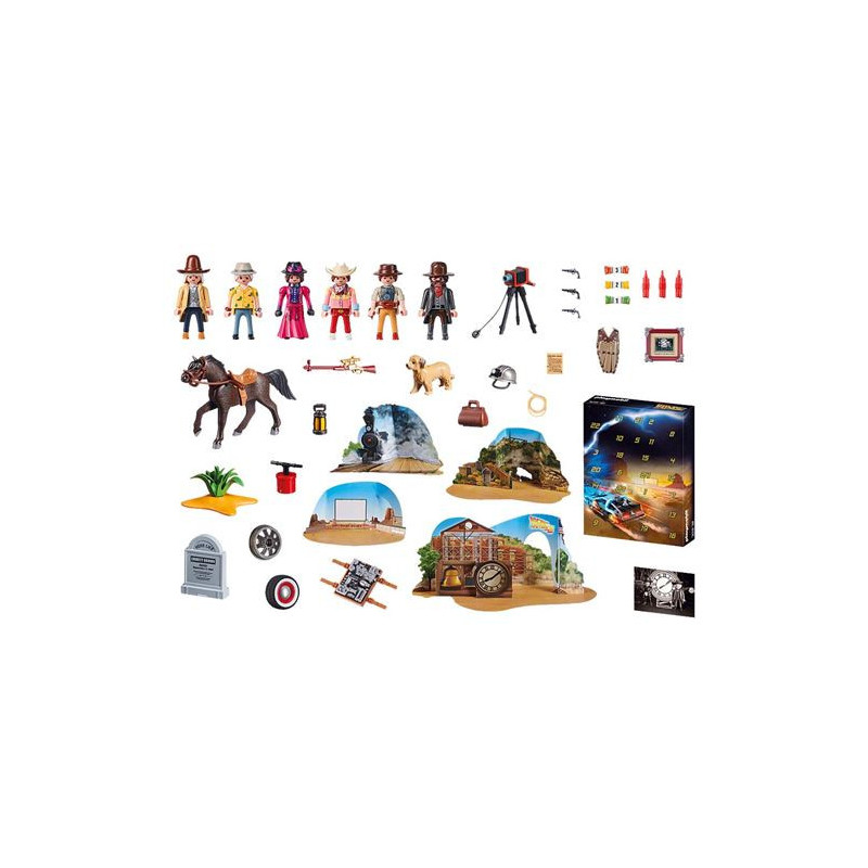 Playmobil Calendrier de l avent 70576 Retour vers le futur III