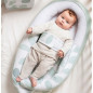 BABYMOOV Reducteur de lit doomoo Cocoon Leaves Aqua Green