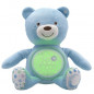 CHICCO Ourson Projecteur Baby Bear Bleu First Dreams