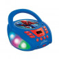 Lecteur CD Bluetooth Spider-Man avec Effets Lumineux