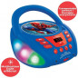 Lecteur CD Bluetooth Spider-Man avec Effets Lumineux