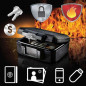 Master Lock Petit coffre-fort avec protection contre incendies L1200