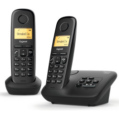 Siemens TELEPHONE SANS FIL SIEMENS GIGA AL 170 A DUO NOIR