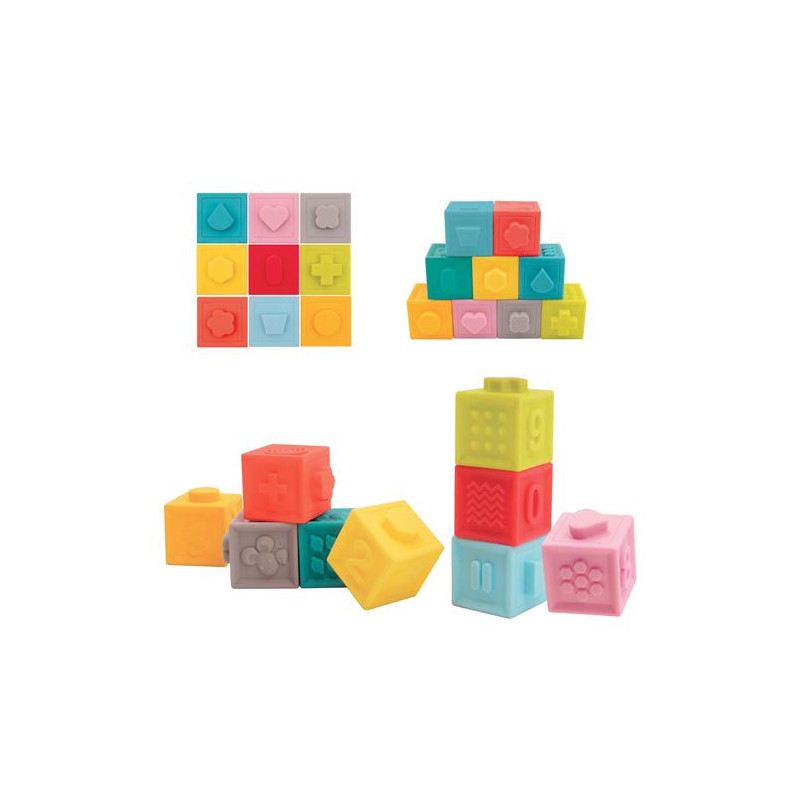 Jeu d éveil Ludi Cubes emboîtables