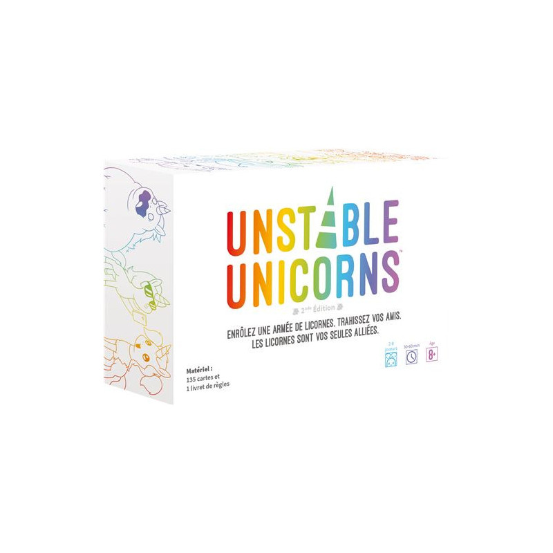 Jeu d’ambiance Asmodee Unstable Unicorns