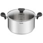 TEFAL E3084604 PRIMARY Faitout inox 24 cm / 5L + couvercle/ compatible induction