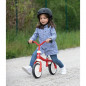 Smoby - Draisienne Rookie - Velo Enfant Leger en Metal - Selle Egonomique Reglable - Roues Silencieuses - Guidon Ajustable