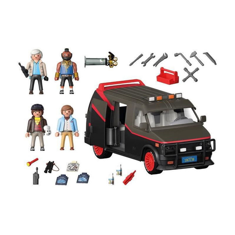 PLAYMOBIL - 70750 - Le Fourgon de lAgence tous risques